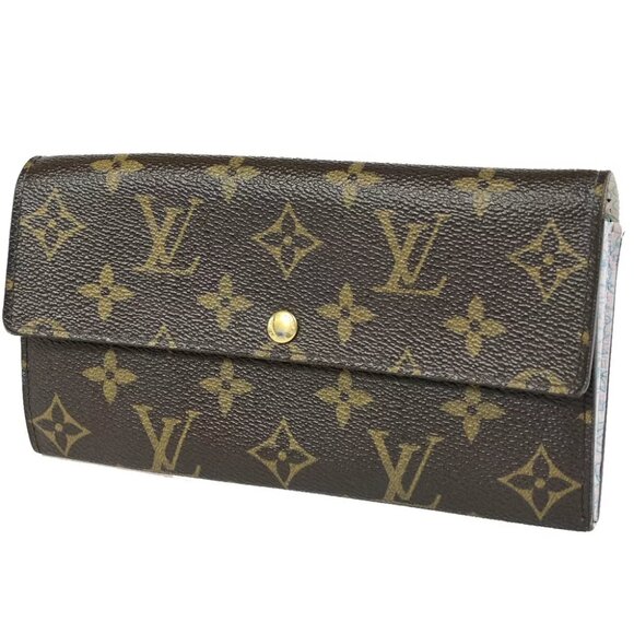 LOUIS VUITTON Portefeuille Sarah Long Wallet Monogram Fleuri M60232 05YF961 - Picture 1 of 13